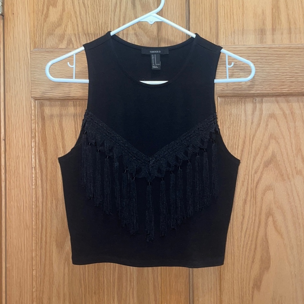 NWOT tassel top